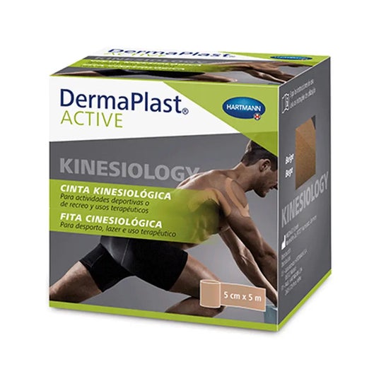 Dermaplast Active Cinta Kinesiológica 5 cmx5 M Beige 1 ud