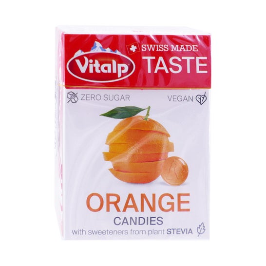 Vitalp Caramelos Sin Azúcar Naranja Bio 25 g