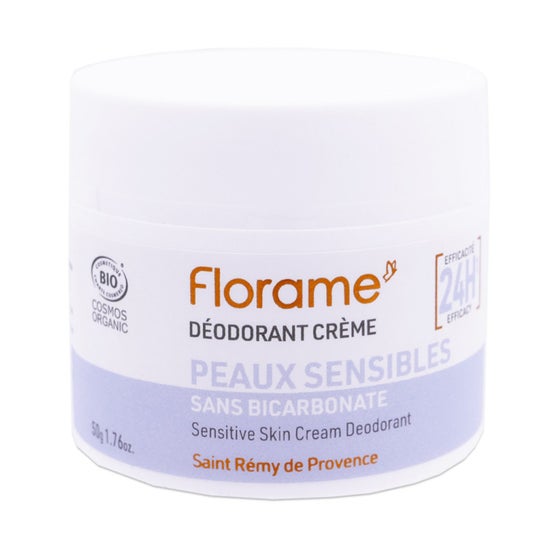 Florame Desodorante Crema 24H Piel Sensible Bio 50 g