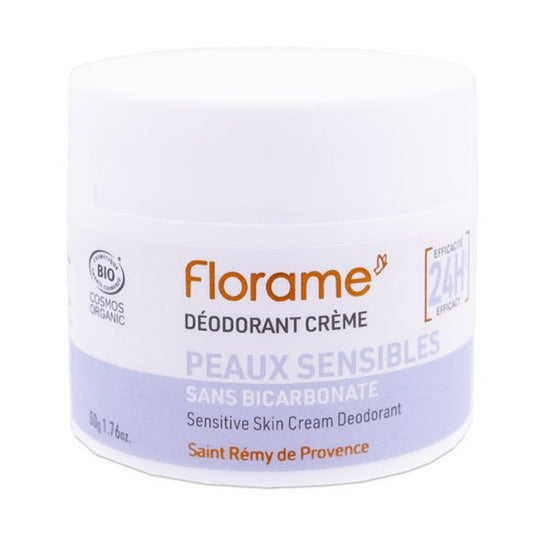 Florame Desodorante Crema 24H Piel Sensible Bio 50 g