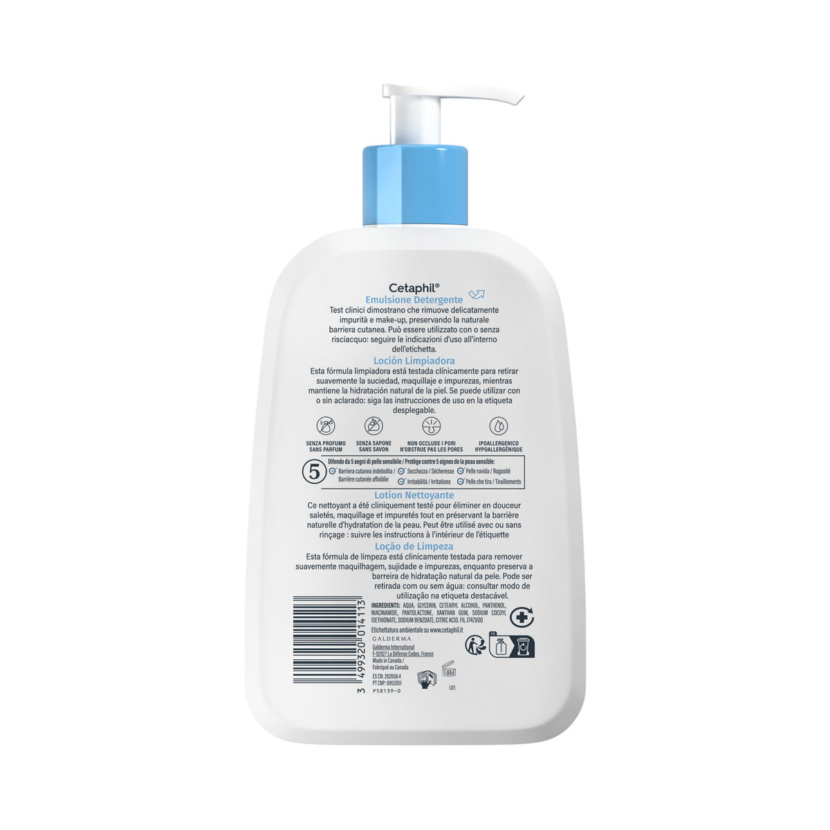 Cetaphil Loción Limpiadora 473ml