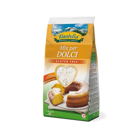 Farabella Harina Preparada Dulces Sin gluten Bio 1 Kg