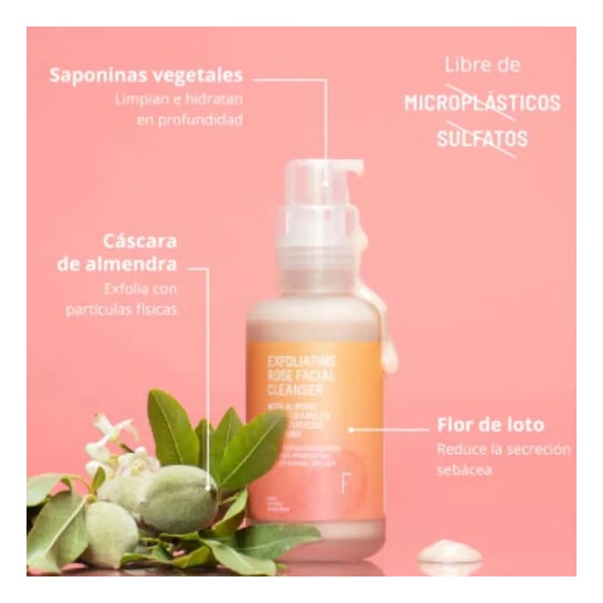 Freshly Cosmetics Exfoliating Rose Facial Cleanser 100ml