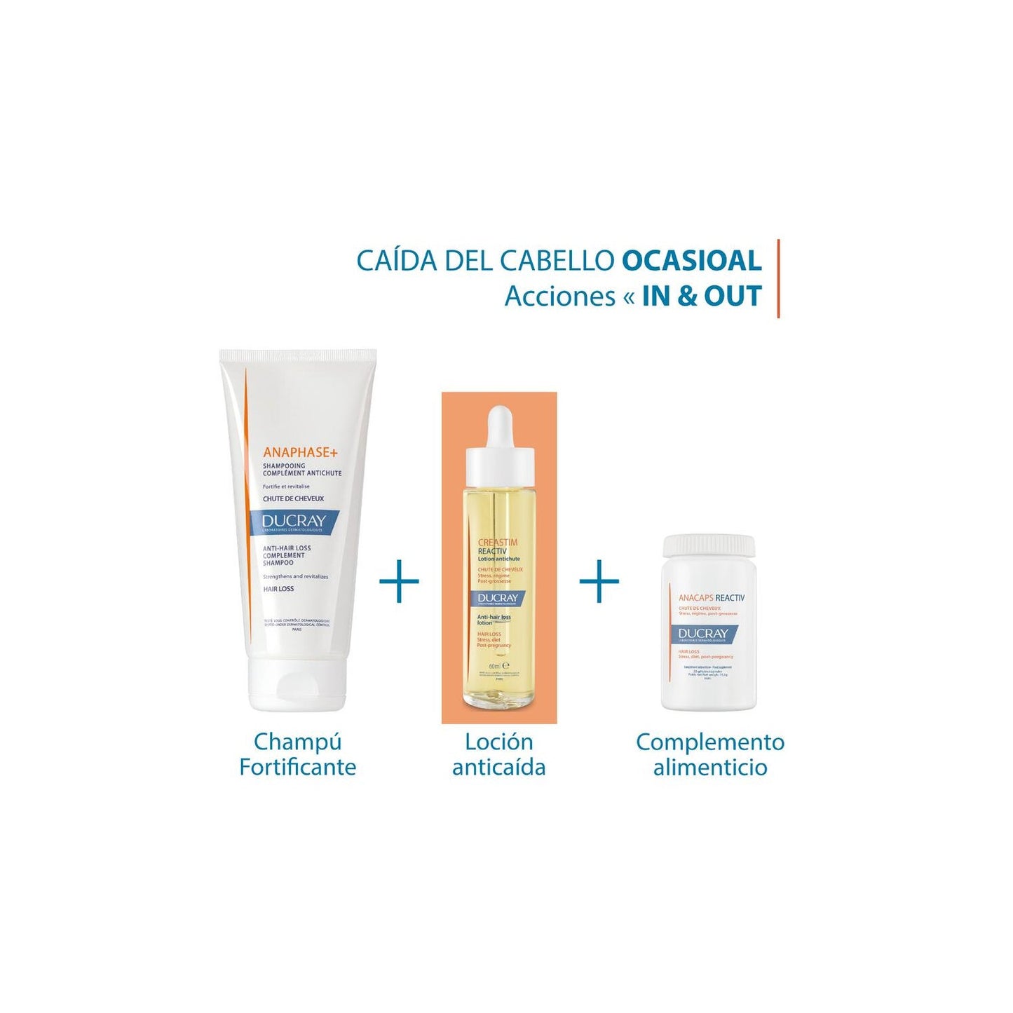 Ducray Anacaps Reactiv Caída del Cabello 30caps
