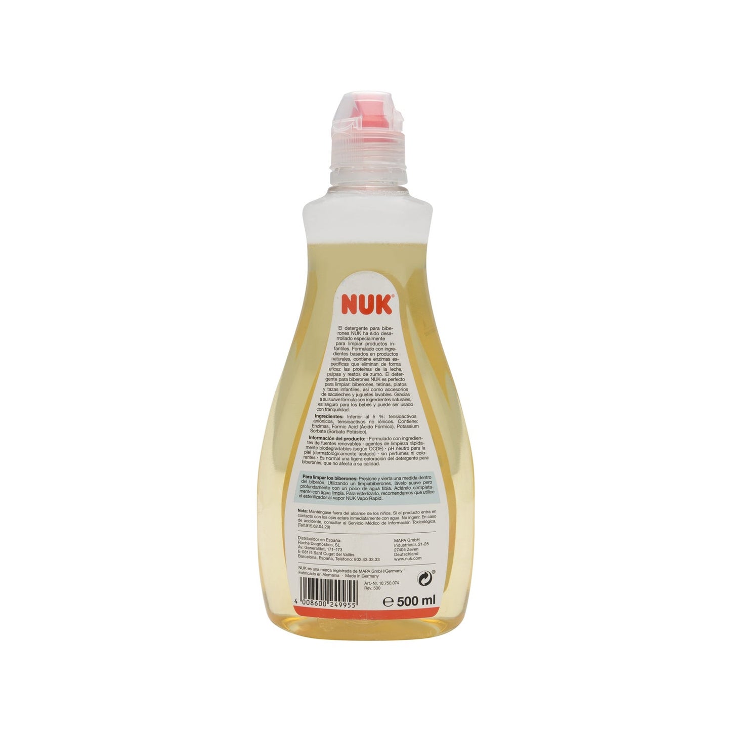 Nuk Detergente Para Biberones 500ml