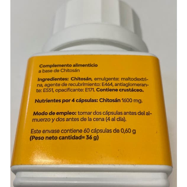 BotánicaPharma Chitosán 400mg 60caps