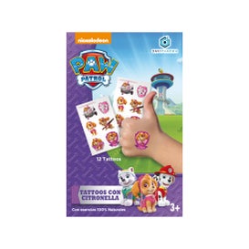 Davipharma Caja Tattoos Citronella Paw Patrol Rosa
