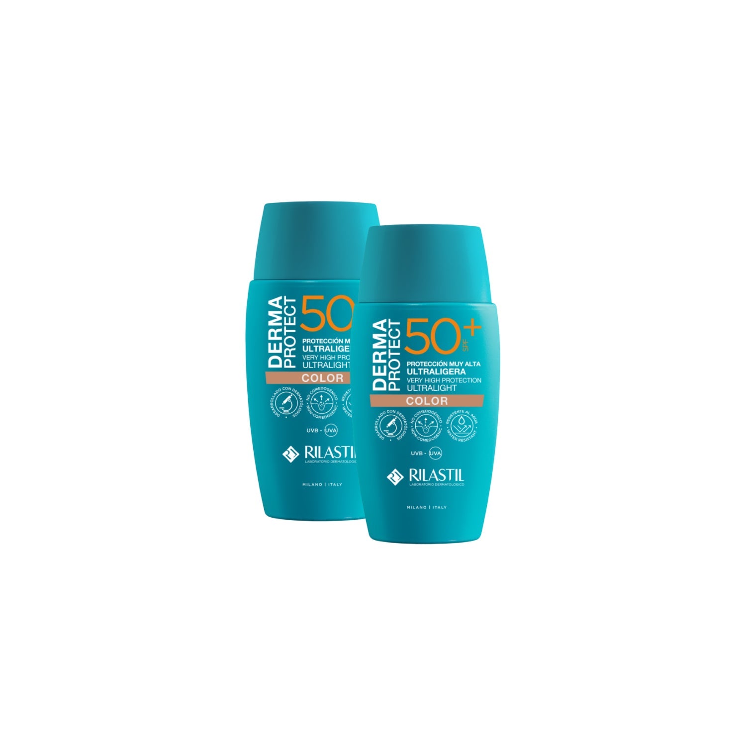 Rilastil Dermaprotect SPF50+ con Color 2x50 ml