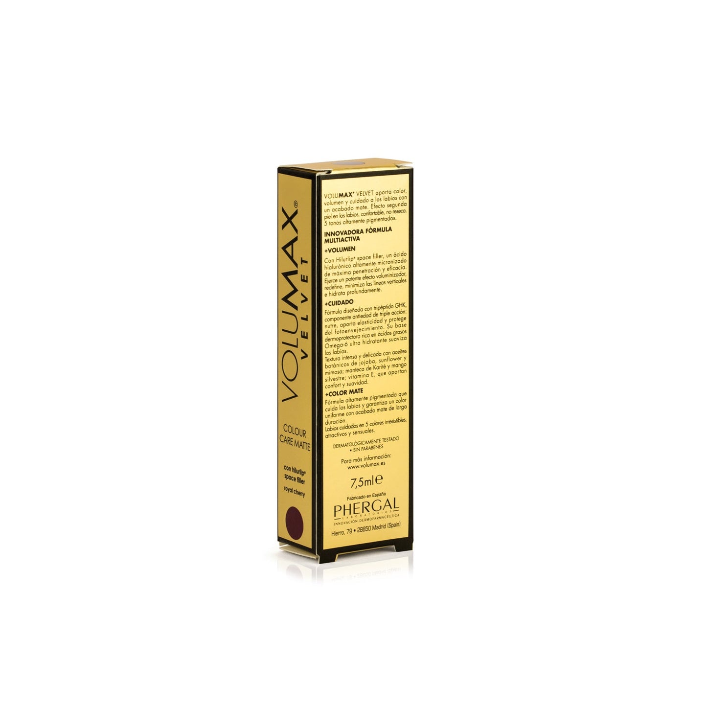 Volumax® Velvet colour care matte Royal Cherry 7,5 ml