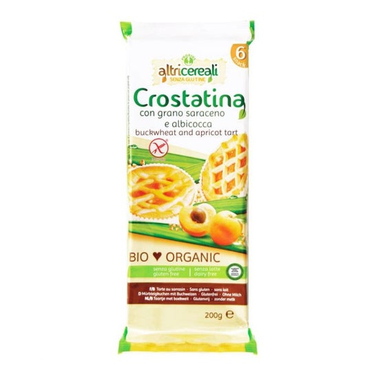 Probios Crostatina Trigo Sarraceno y Albaricoque Bio 200 g