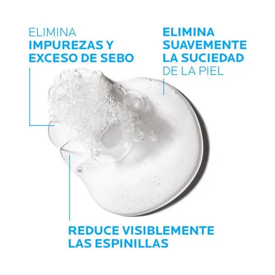 La Roche-Posay Effaclar+M Gel Limpiador Purificante 400ml