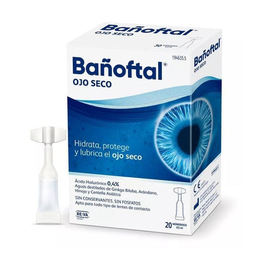 Bañoftal Ojo Seco 20x0,5ml