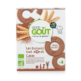 Good Gou Les Biscudits Toud Ronds Cacao 80g