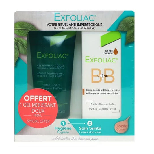 Exfoliac Set Votre Rituel Anti-Imperfections Tono Dorée