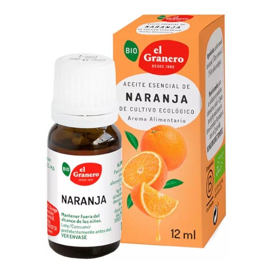 Granero Alimentacion Aceite Esencial Naranja Bio 12 ml