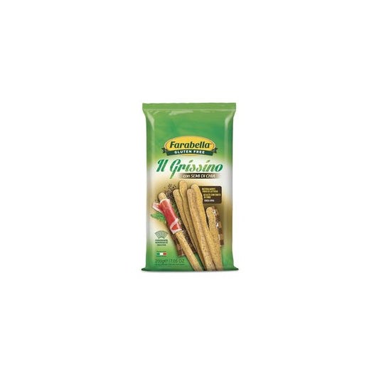 Farabella Il grissino con Semilla de Chía Sin gluten 200 g