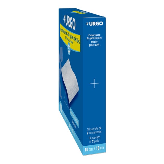 Urgo Compresses Stériles 10 cm x 10 cm 2x10 uds
