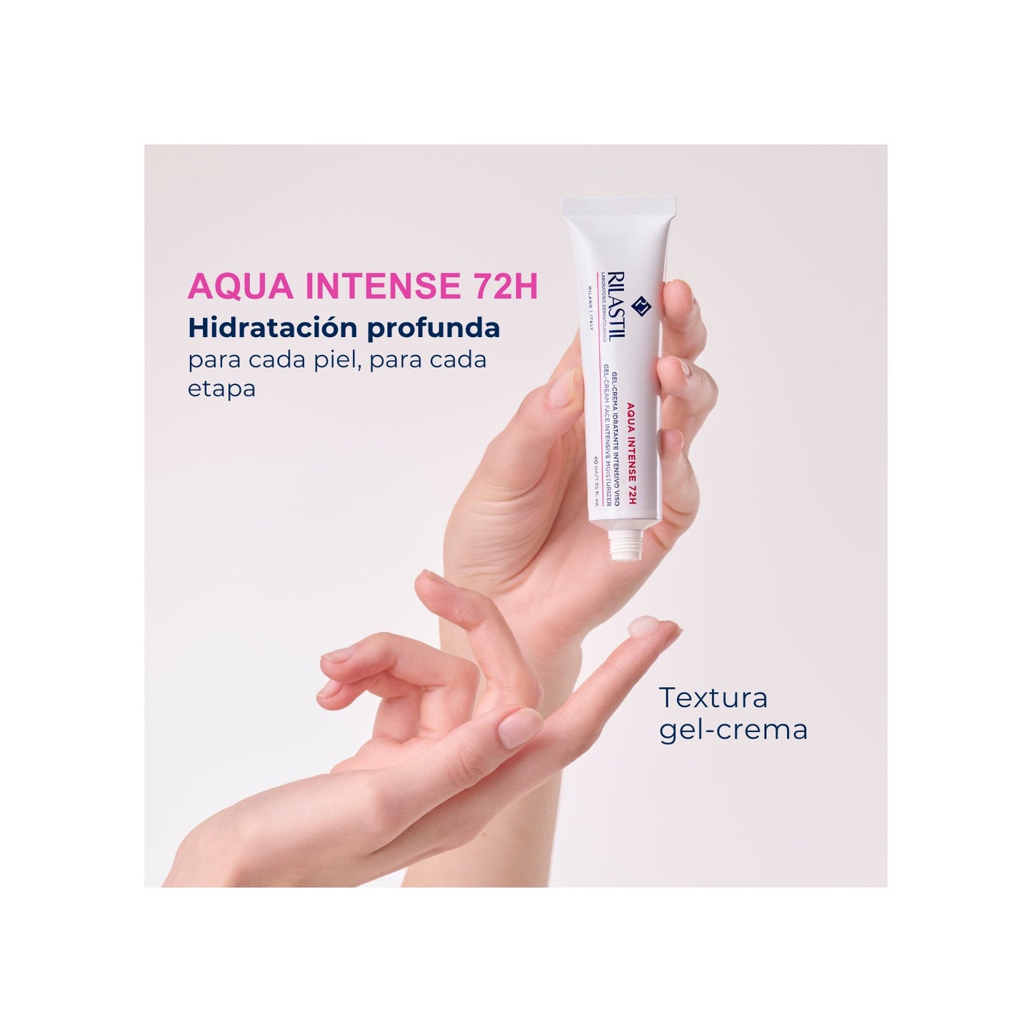 Rilastil Aqua Intense 72H Gel-Crema Hidratante 40ml
