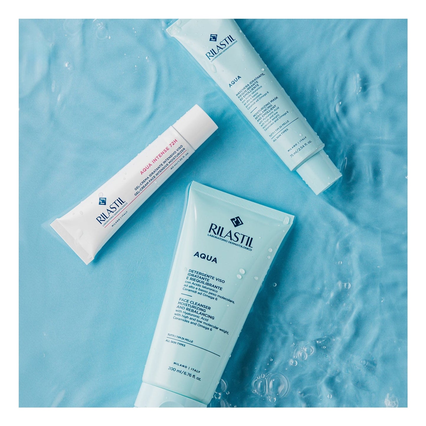 Rilastil Aqua Intense 72H Gel-Crema Hidratante 40ml