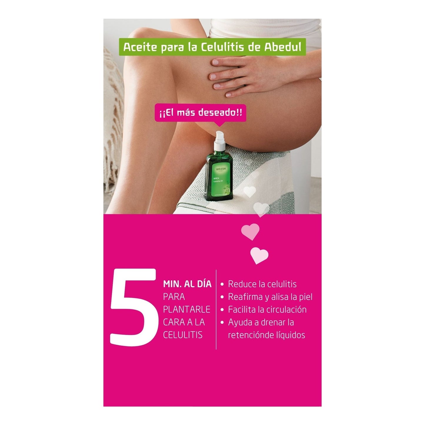 Weleda Aceite para la Celulitis de Abedul 100ml