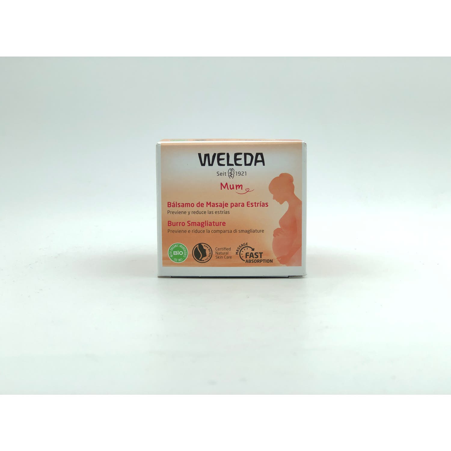 Weleda Mum Bálsamo de Masaje para Estrías 150ml