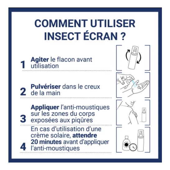 Insect Écran Anti-Moustiques Special Enfants Spray 100ml