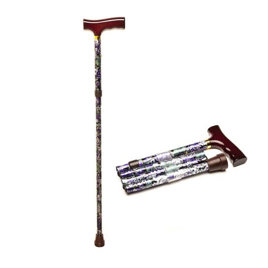 Prim Muletilla Plegable Flor Púrpura Fantasía 1 ud