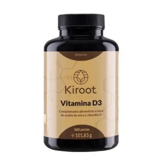 Kiroot Vitamina D3 360 Perlas