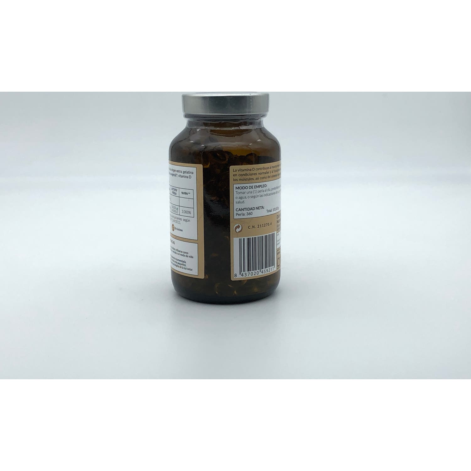 Kiroot Vitamina D3 360 Perlas