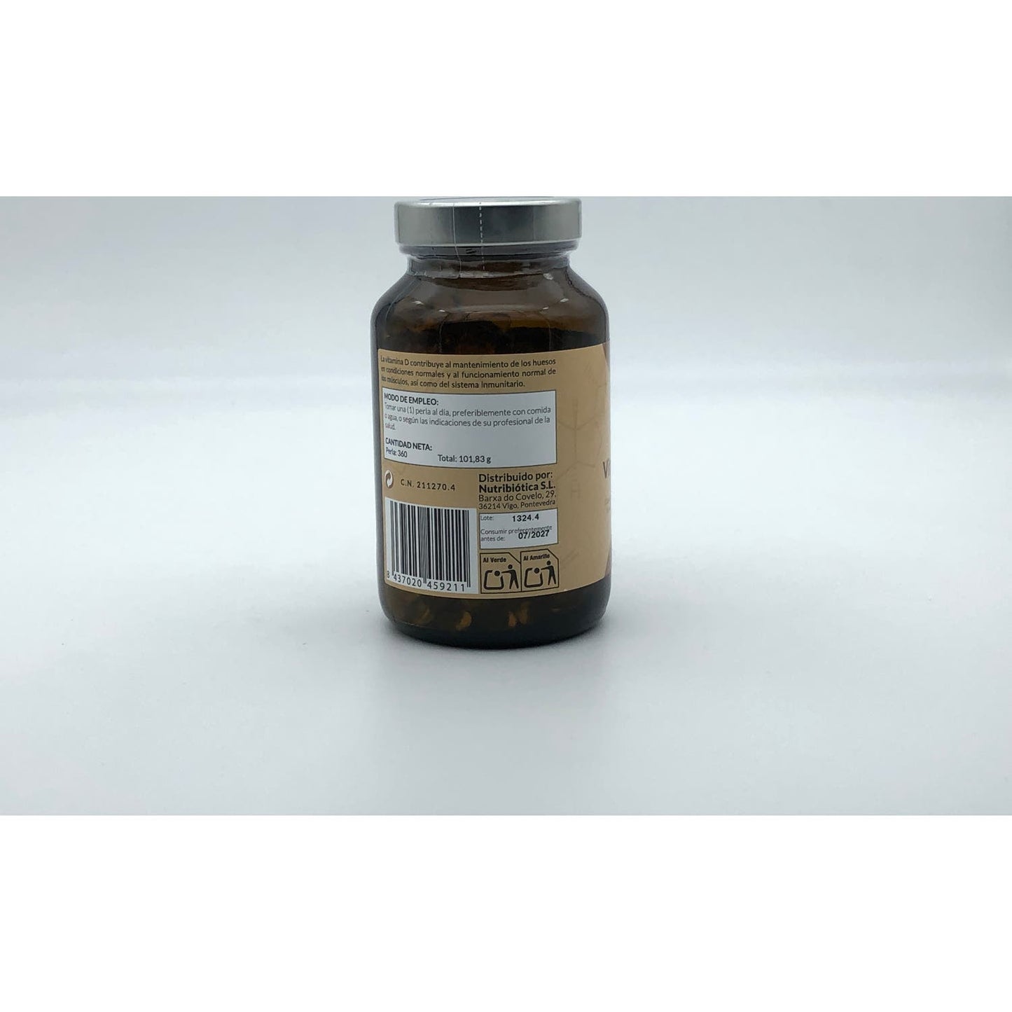 Kiroot Vitamina D3 360 Perlas