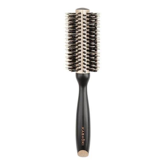 Kashōki Natural Beauty Wooden Round Brush 22 mm 1 ud