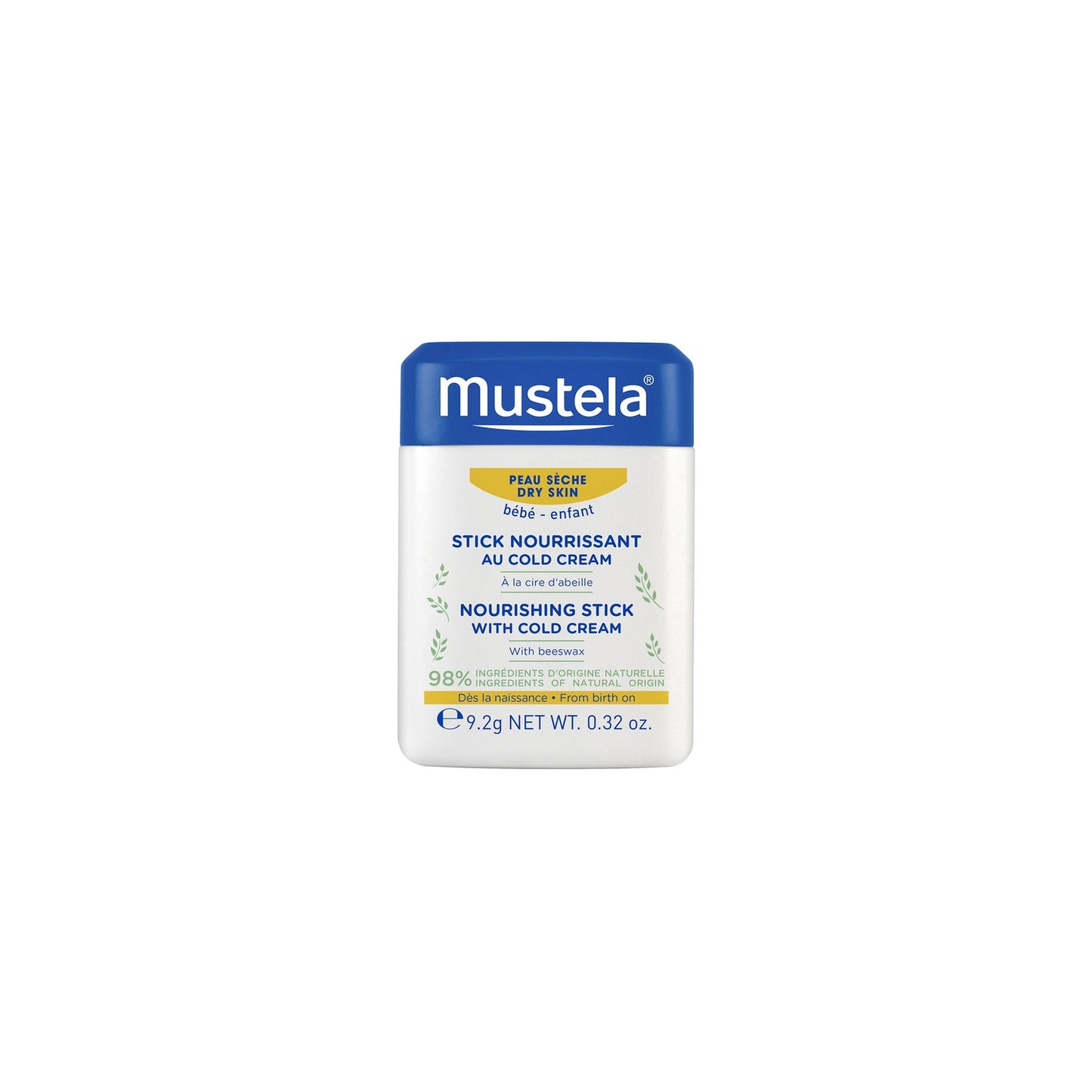 Mustela Stick Nutritivo al Cold Cream y Cera de Abeja 9,2gr