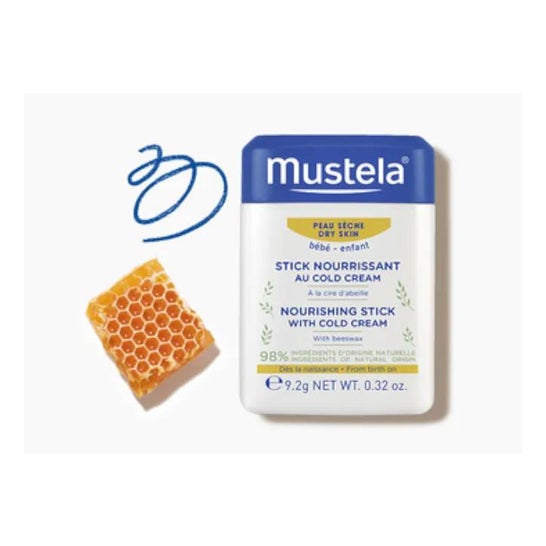 Mustela Stick Nutritivo al Cold Cream y Cera de Abeja 9,2gr