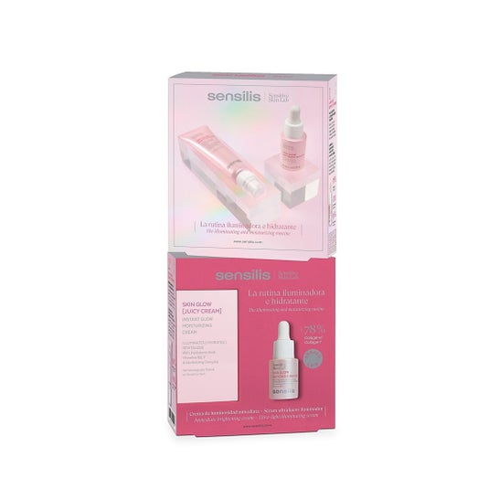 Sensilis Pack Skin Glow Crema 50ml + Sérum 15ml