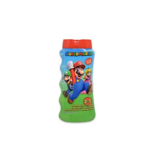 Super Mario Bros Gel y Champú 2en1 475 ml