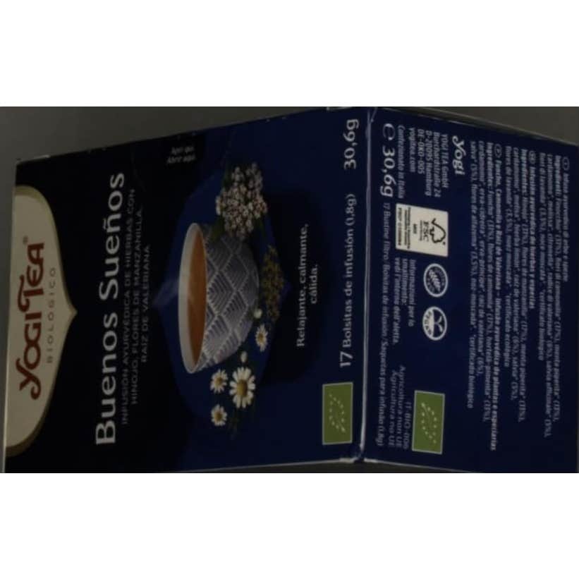 Yogi Tea Buenos Sueños 17 Bolsitas