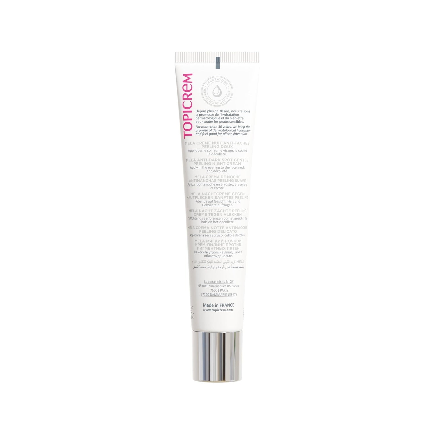 Topicrem Mela Crema Noche Manchas 40ml