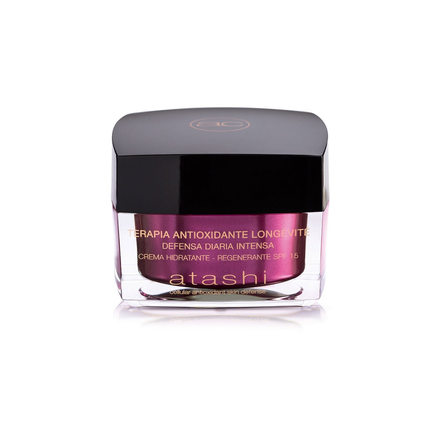 Atashi® Terapia Antioxidante Longévité Crema Hidratante Regenerante SPF15 50ml