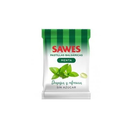 Sawes caramelos sin azúcar menta 50g