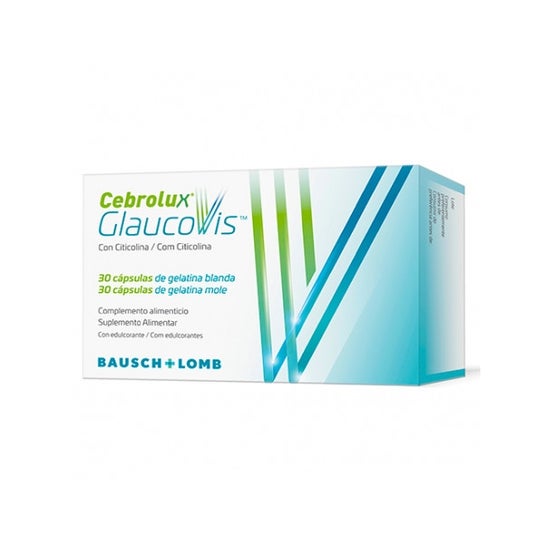 Bausch & Lomb Cebrolux Glaucovis 30 Cápsulas