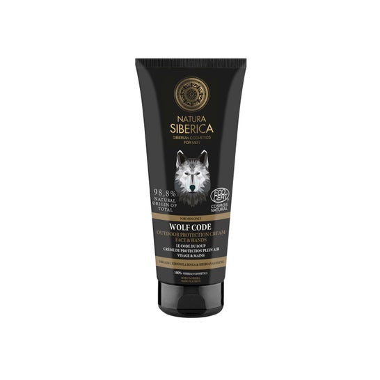Natura Siberica La astucia del lobo - crema protectora de manos y rostro 80 ml