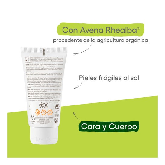 A-Derma Protect Crema Solar Spf50+ 40 ml