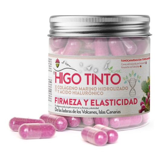 Higo Tinto Ácido Hialurónico + Colágeno Marino 90caps