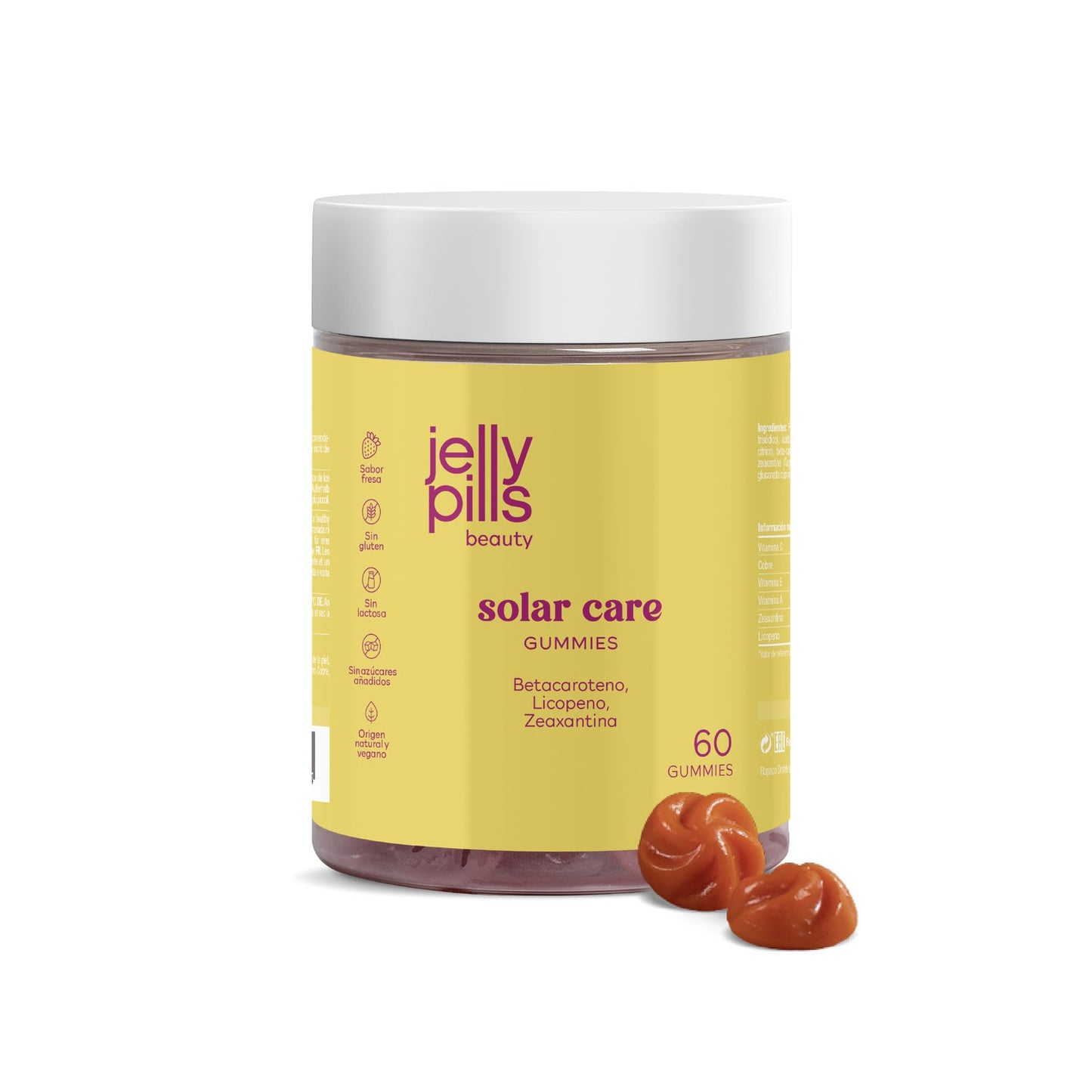 Jelly Pills® Solar Care Gummies 60uds