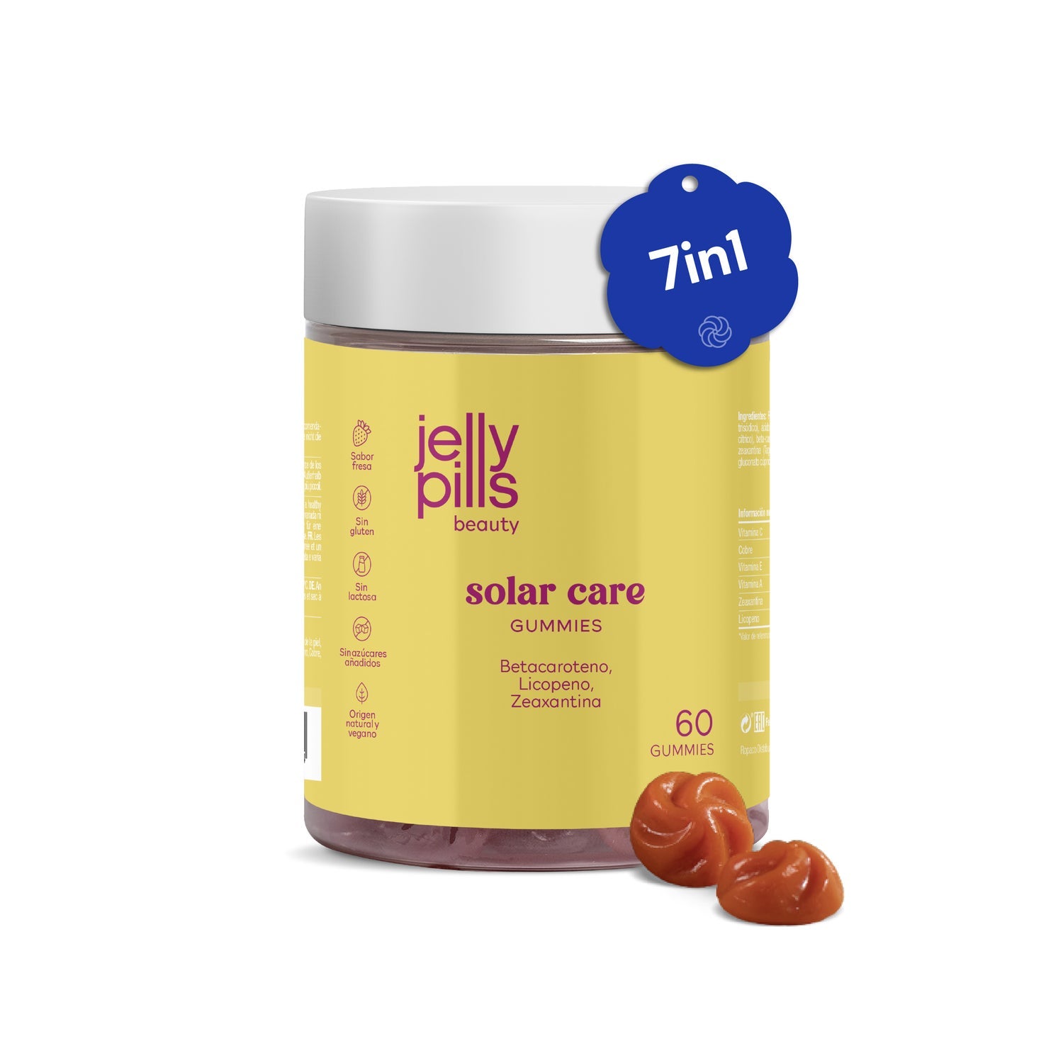 Jelly Pills® Solar Care Gummies 60uds