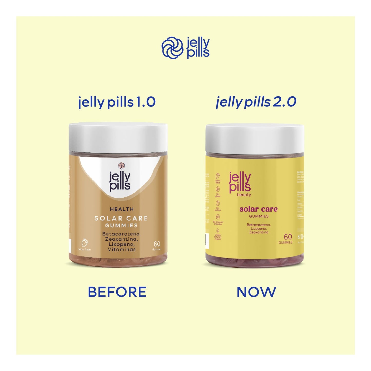 Jelly Pills® Solar Care Gummies 60uds