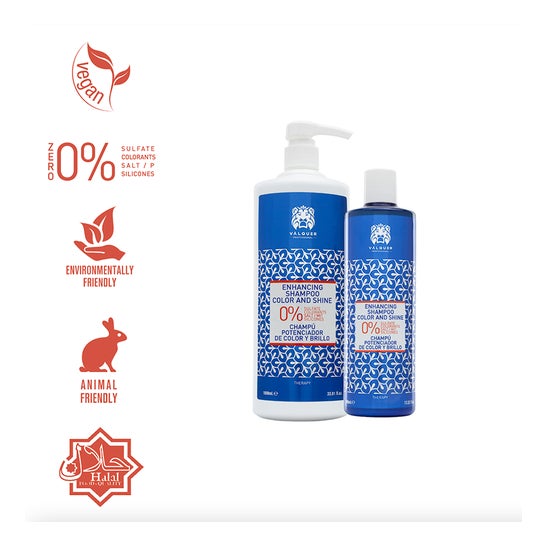 Valquer Champú Potenciador del Color y Brillo 400 ml