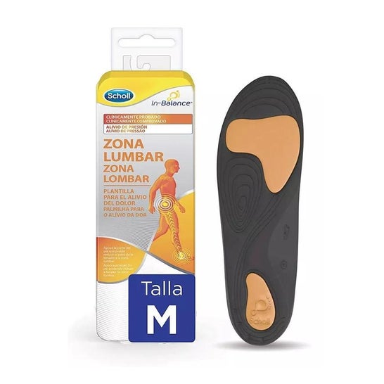 Scholl In-Balance Zona Lumbar Talla M 1par