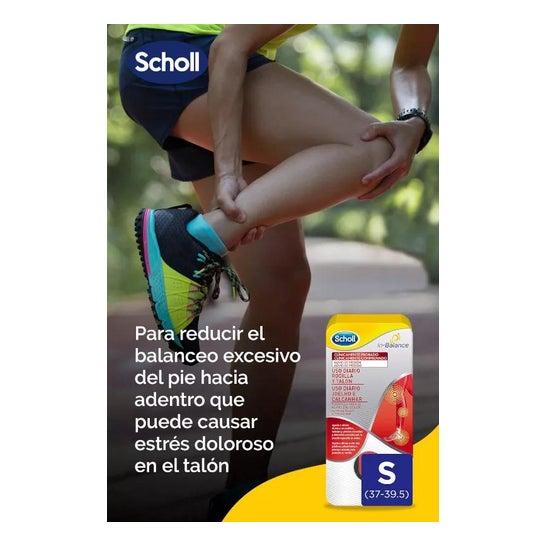 Scholl In-Balance Rodilla y Talón Talla S 1par