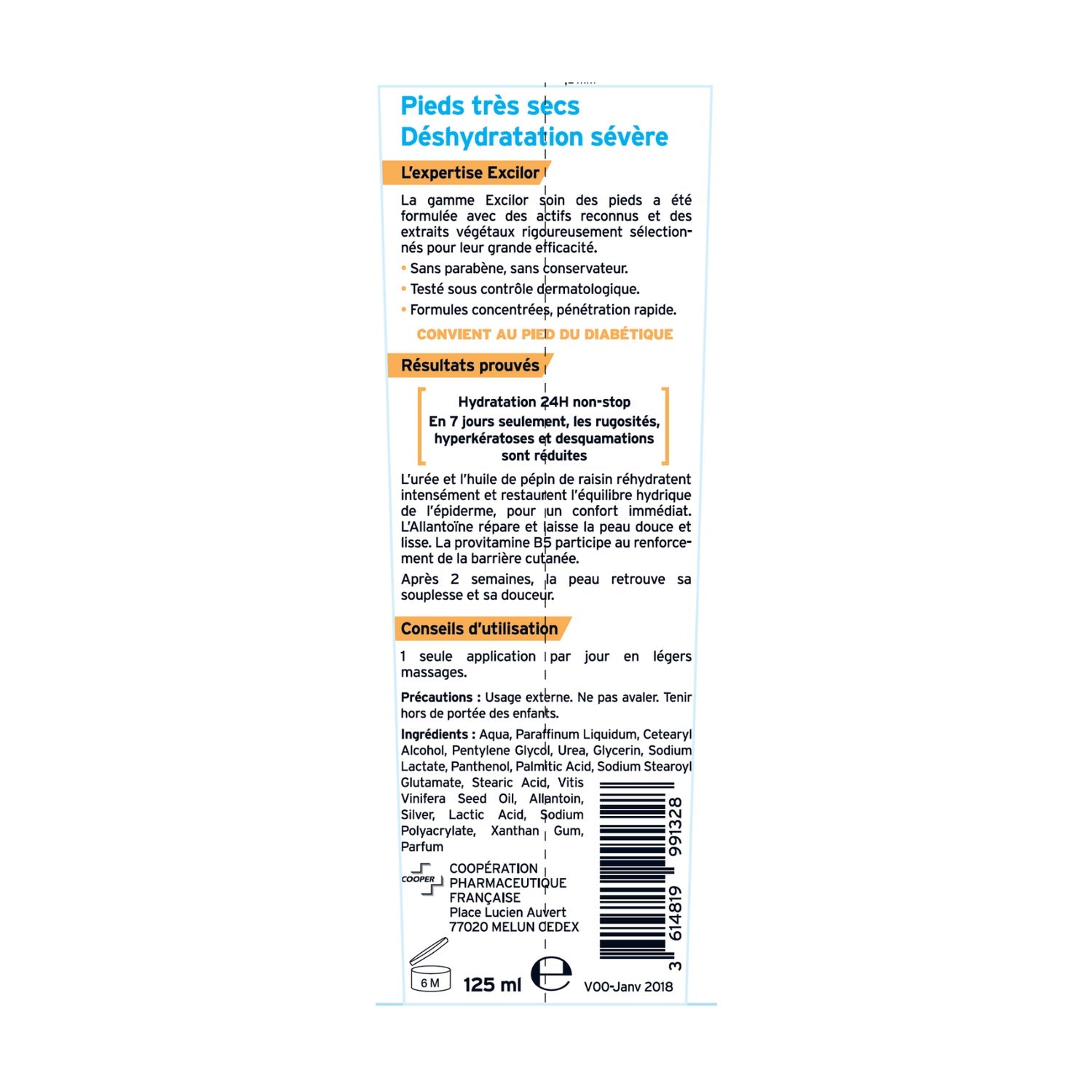 Excilor Crema Pies Secos 2x125ml